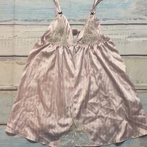 Pink + White Striped VS Lingerie